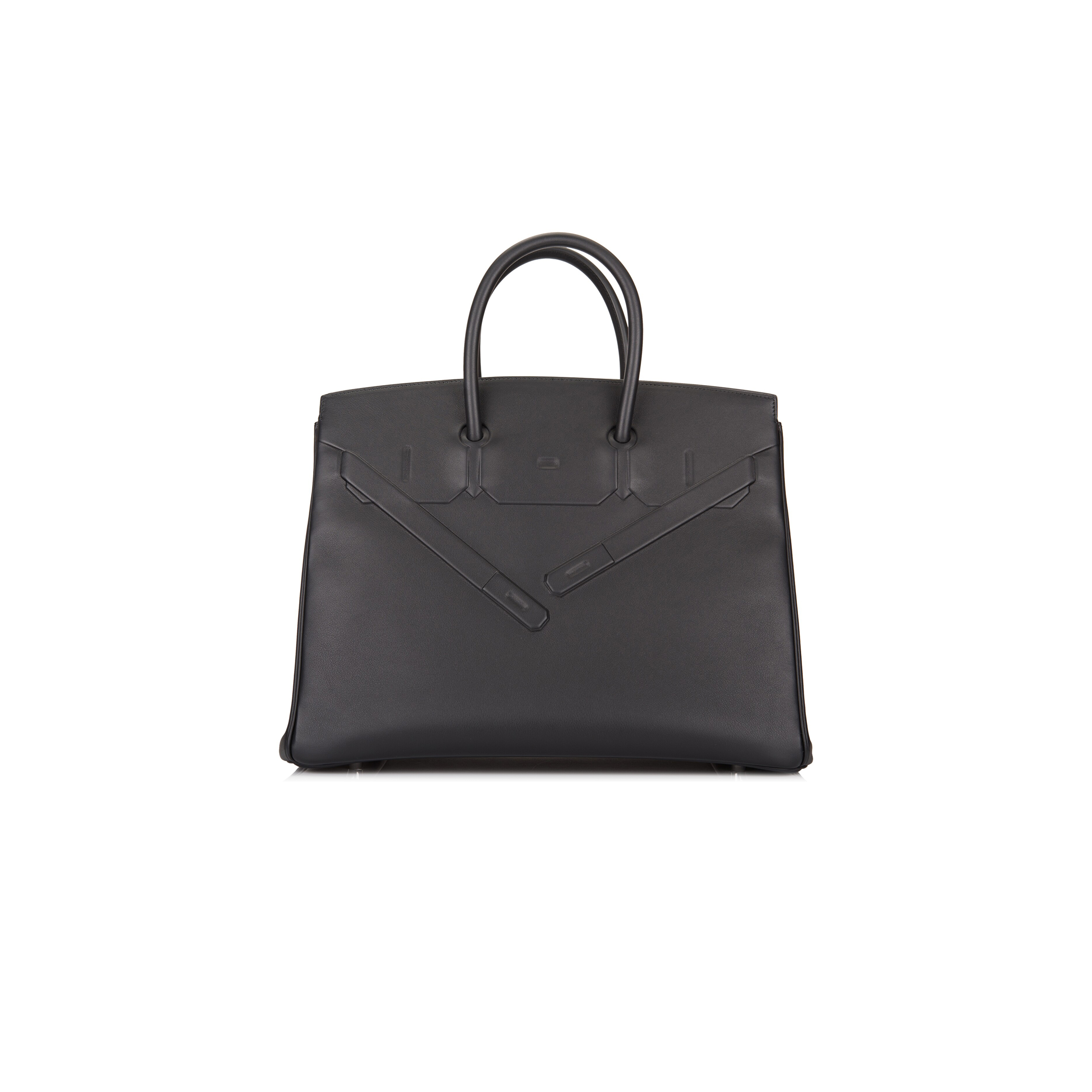 HERMÈS MASTER BIRKIN 35 SHADOW BLACK OF SWIFT LEATHER (35*25*18cm)